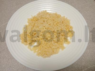 Azijietiški greito paruošimo makaronai su aštuonkoju Žingsnis 1