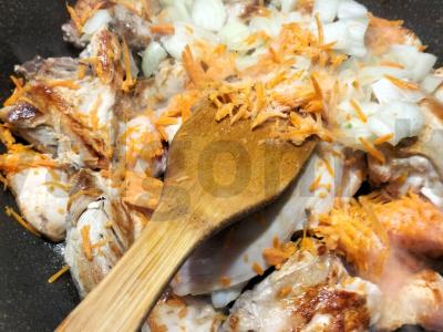 Troškinta vištiena aluje Žingsnis 5