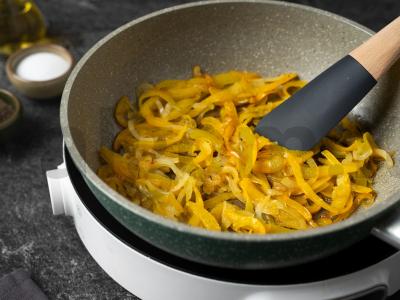 Plačiakampis su grybais orkaitėje Žingsnis 1