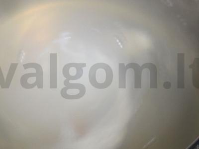 Bulviniai blynai su lašiša ir poštu kiaušiniu su padažu Žingsnis 8