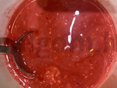 Biskvitas „Raudonas aksomas“ Žingsnis 7