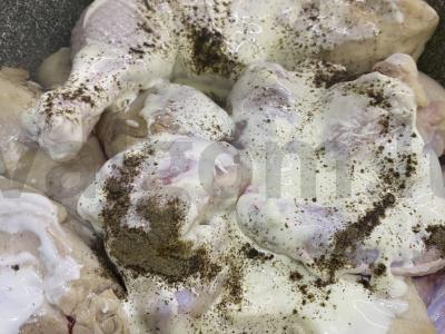 Vištiena grietinėlės padaže Žingsnis 6