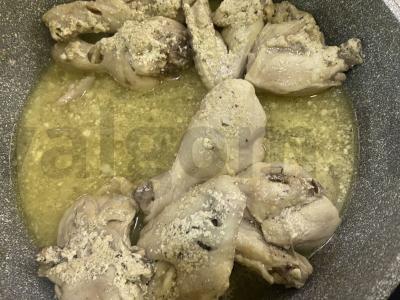 Vištiena grietinėlės padaže Žingsnis 7