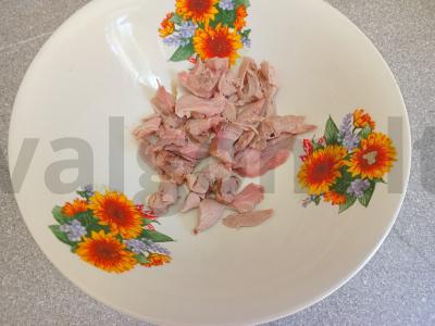 Šaltas sriuba su kefyru ir antis filė Žingsnis 1