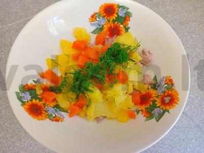 Šaltas sriuba su kefyru ir antis filė Žingsnis 4