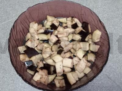 Baklažanai su kiaušiniu ir prieskoniais Žingsnis 5