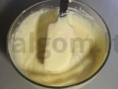 Naujųjų metų vaisių ir uogų pyragas Žingsnis 4