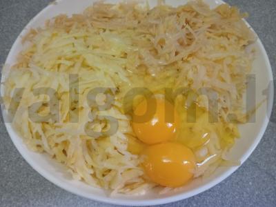 Bulviniai blynai su jalapeño pipirais ir be glitimo miltais Žingsnis 2