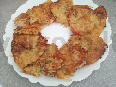 Bulviniai blynai su jalapeño pipirais ir be glitimo miltais Žingsnis 10