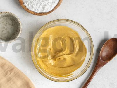 Greitas sultingas kulichas su trimis glazūromis Žingsnis 9