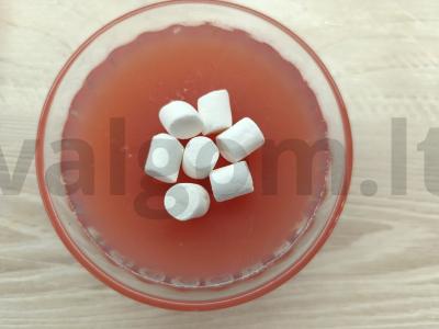 Raudonųjų serbentų želė ant agar-agar pagrindine nuotrauka