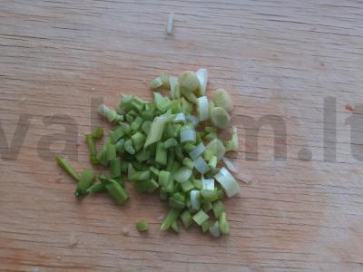 Namų mini-picos su bekonu ir daržovėmis Žingsnis 4