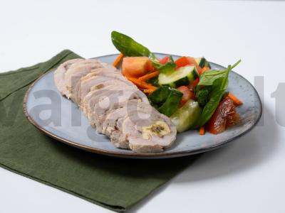 Kiaulienos ritinys orkaitėje pagrindine nuotrauka