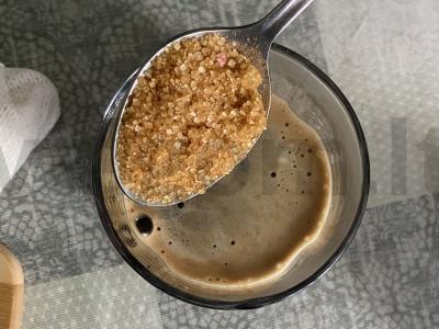 Gėrimas su cikorija ir išgarintu pienu Žingsnis 3