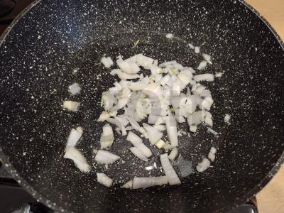 Spagečiai su jautienos troškiniu keptuvėje Žingsnis 4