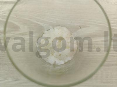 Daržovių, ryžių ir sezamo salotos stiklinėje Žingsnis 4