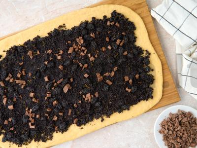 Šokoladinė aguonų babka Žingsnis 4