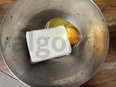 Varškės keksas su chia sėklomis Žingsnis 1