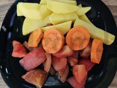 Pomidorų grietinėlės sriuba Žingsnis 1