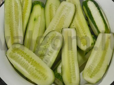 Sūdyti agurkai vasarai Žingsnis 1