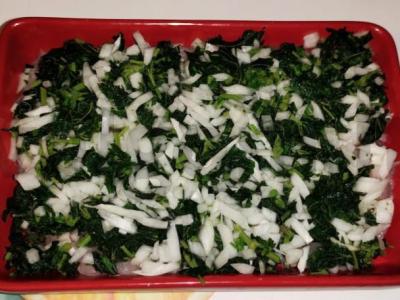 Antras patiekalas „Vištienos filė kepurėje“ Žingsnis 6