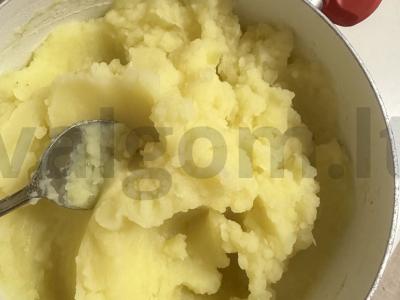 Bulvės „Šimtalapė“ Žingsnis 1