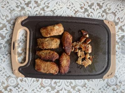 Mini pita „Skonis-laikas“ su daržovėmis ir mėsa Žingsnis 8