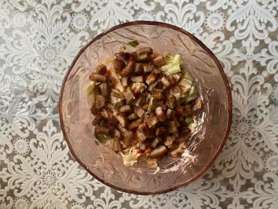 Mini pita „Skonis-laikas“ su daržovėmis ir mėsa Žingsnis 9