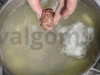 Pavasarinis sriuba su rūgštynėmis ir dilgėlėmis Žingsnis 10