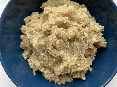 Kvinoja košė su cinamonu „Laimė“ Žingsnis 2