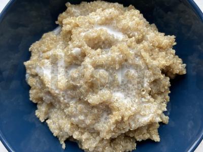 Kvinoja košė su cinamonu „Laimė“ Žingsnis 3