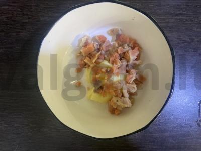 Keta su sūriu blynai Žingsnis 2