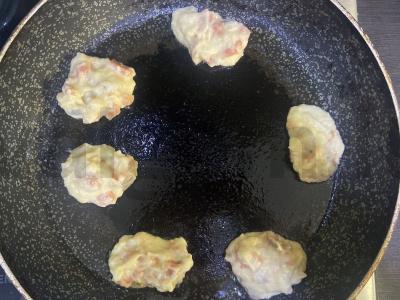 Keta su sūriu blynai Žingsnis 6