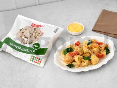 Sūrio žiedinė kopūstė orkaitėje pagrindine nuotrauka