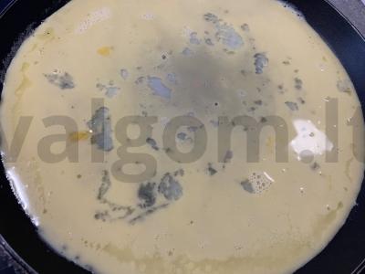 Ryžiai su omletu japoniškai Žingsnis 4