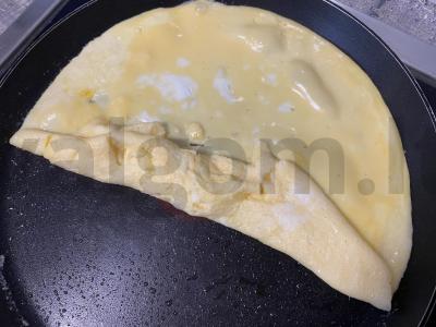 Ryžiai su omletu japoniškai Žingsnis 5