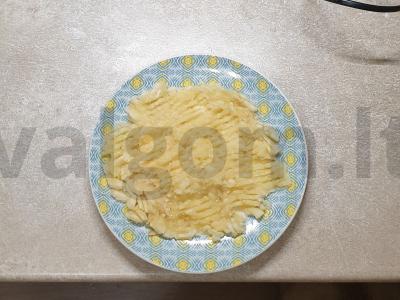 Šokoladiniai keksiukai su bananų tešla Žingsnis 3