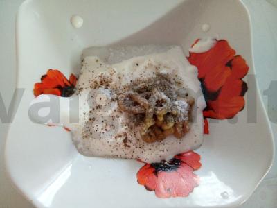 Skumbrė marinate iš grietinės ir garstyčių Žingsnis 1