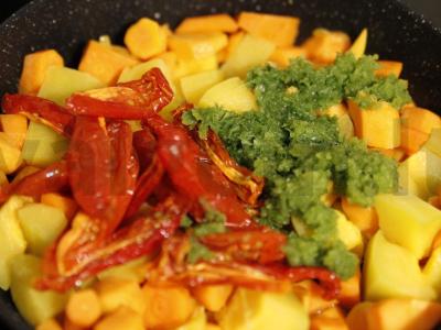 Moliūgų ikra iš šaldytų daržovių Žingsnis 3