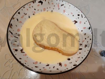 Skrebučiai su chorizo dešra ir sūriu Žingsnis 3