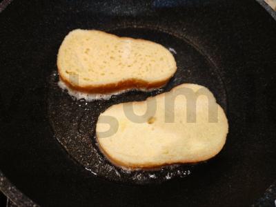 Skrebučiai su chorizo dešra ir sūriu Žingsnis 4