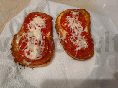 Skrebučiai su chorizo dešra ir sūriu Žingsnis 11