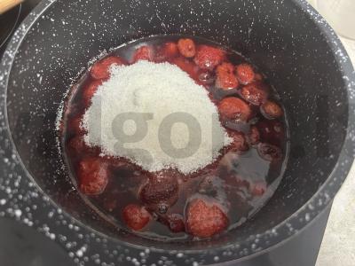 Braškinių džemas per 15 minučių Žingsnis 3