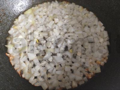 Lagman su vištiena ir daržovėmis pietums Žingsnis 4