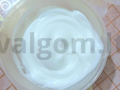 Oro japonų blynai su pienu Žingsnis 4