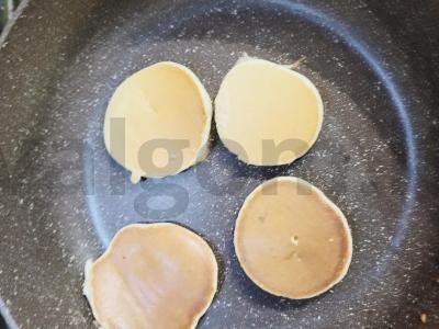 Oro japonų blynai su pienu Žingsnis 6