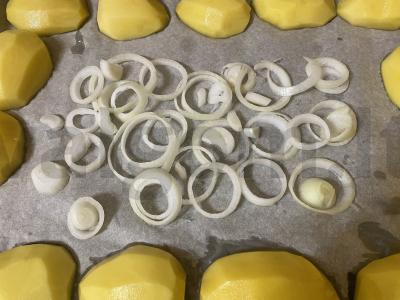 Šašlykas iš šlaunies filė su svogūnais ir česnakais Žingsnis 6