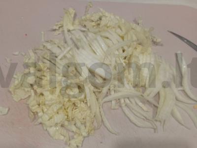 Greitas raudonųjų pupelių salotas Žingsnis 1