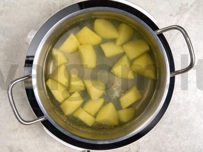 Kroketai su faršu ir sūriu Žingsnis 1