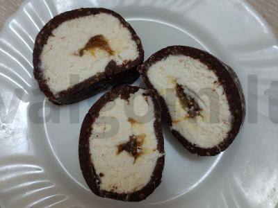 Varškės ritinėliai su figų džemu pagrindine nuotrauka